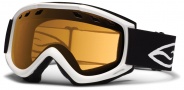 Smith Optics Cascade Snow Goggles Goggles - White / Gold Lite