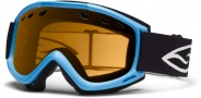 Smith Optics Cascade Snow Goggles Goggles - Cyan / Gold Lite