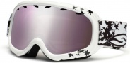 Smith Optics Gambler Graphic Junior Snow Goggles - White Fallen Ignitor Mirror 