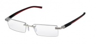 Tag Heuer Automatic 0843 Eyeglasses Eyeglasses - 002 Black/Red-Pure
