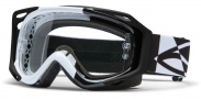 Smith Optics FUEL V.2 SWEAT-X Moto Goggles Goggles - White - Black Offset / Clear AFC