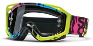 Smith Optics FUEL V.2 SWEAT-X Moto Goggles Goggles - Neon Mission / Clear AFC