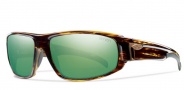 Smith Tenet Sunglasses Sunglasses - Brown Stripe-Polarized Green Mirror
