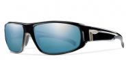 Smith Tenet Sunglasses Sunglasses - Black-Polarized Blue Mirror
