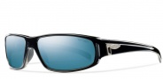 Smith Precept Sunglasses Sunglasses - Black-Polarized Blue Mirror