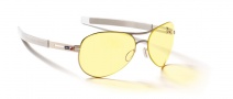 Gunnar MLG Legend Gaming/Tech Eyewear Computer Eyewear - Chrome/Amber Lens