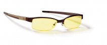 Gunnar Wing Gaming/Tech RX-able Eyewear Computer Eyewear - Espresso-Gold/Amber Lens