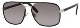 Gucci 1943/S Sunglasses Sunglasses - 0UZA Black Leather (EU gray gradient lens)