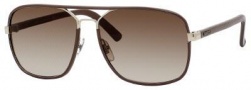 Gucci 1943/S Sunglasses Sunglasses - 0UZF Dark Chocolate Leather (CC brown gradient lens)