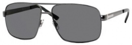 Gucci 1945/S Sunglasses Sunglasses - 0KJ1 Dark Ruthenium (RC green polarized lens)