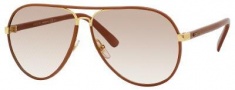Gucci 2887/S Sunglasses Sunglasses - 0UYZ Cuir Leather (S6 brown gradient lens)