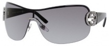 Gucci 2890/S Sunglasses Sunglasses - 0BGY Ruthenium Black (VK gray gradient lens)