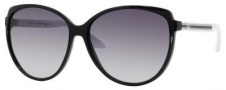 Gucci 3162/S Sunglasses Sunglasses - 0OVF Black White (JJ gray shaded lens)