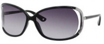 Juicy Couture Shady Day/S Sunglasses Sunglasses - 0D28 Black (GT gray gradient lens)