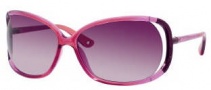 Juicy Couture Shady Day/S Sunglasses Sunglasses - 0JHK Raspberry Pink Fade (2G burgundy gradient lens)