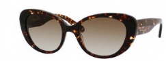 Kate Spade Franca/S Sunglasses Sunglasses - 0JNX Dark Tortoise (Y6 brown gradient lens)