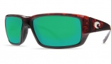 Costa Del Mar Fantail Sunglasses Tortoise Frame Sunglasses - Amber CR-39 / Costa 400