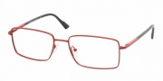 Prada PS 58AV Eyeglasses Eyeglasses - 7BC1O1 CORAL DEMI SHINY DEMO LENS