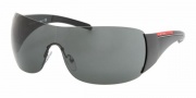 Prada PS 02LS Sunglasses Sunglasses - ZVI3M1 MATTE RED GRAY GRADIENT