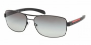 Prada PS 50LS Sunglasses Sunglasses - 1BC1A1 SILVER GRAY