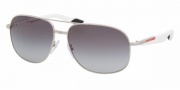 Prada PS 50MS Sunglasses Sunglasses - 1BC3M1 SILVER GRAY GRADIENT