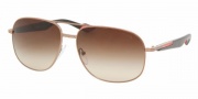 Prada PS 50MS Sunglasses Sunglasses - 4AC6S1 BRONZE BROWN GRADIENT