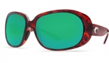 Costa Del Mar Hammock Sunglasses - Tortoise Frame Sunglasses - Amber / 580P