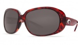 Costa Del Mar Hammock Sunglasses - Tortoise Frame Sunglasses - Blue Mirror / 400G