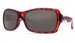 Costa Del Mar Islamorada Sunglasses - Tortoise Frame Sunglasses - Gray Glass / Costa 400