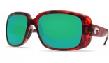 Costa Del Mar Little Harbor Sunglasses - Tortoise Frame Sunglasses - Amber CR-39 / Costa 400