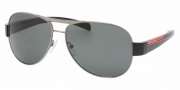 Prada PS 51LS Sunglasses Sunglasses - 5AV1A1 GUNMETAL GRAY