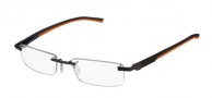 Tag Heuer Automatic 0844 Eyeglasses Eyeglasses - 010 Dark Brown/Orange-Matt Chocolate