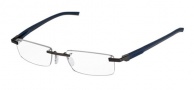 Tag Heuer Automatic 0844 Eyeglasses Eyeglasses - 008 Blue Grey/Dark Grey-Dark