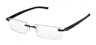 Tag Heuer Automatic 0841 Eyeglasses Eyeglasses - 003 Dark Brown/Black-Matt Chocolate