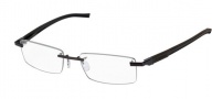 Tag Heuer Automatic 0842 Eyeglasses Eyeglasses - 003 Dark Brown/Black-Matt Chocolate