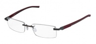 Tag Heuer Automatic 0842 Eyeglasses Eyeglasses - 006 Burgundy/Black-Dark