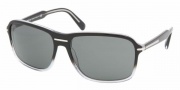 Prada PR 02NS Sunglasses Sunglasses - ZXA1A1 BLACK GRADIENT CRYSTAL GRAY