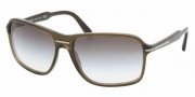 Prada PR 02NS Sunglasses Sunglasses - 0AQ4M1 TOBACCO GREEN GRADIENT