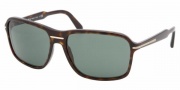 Prada PR 02NS Sunglasses Sunglasses - 2AU3O1 HAVANA GREEN