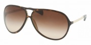 Prada PR 06NS Sunglasses Sunglasses - 2AU6S1 HAVANA BROWN GRADIENT