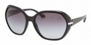 Prada PR 14NS Sunglasses Sunglasses - 1AB3M1 BLACK GRAY GRADIENT