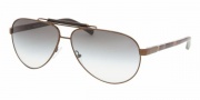 Prada PR 54NS Sunglasses Sunglasses - 7OI4M1 DARK BRONZE GREEN GRADIENT