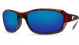 Costa Del Mar Tag Sunglasses - Tortoise Frame Sunglasses - Gray CR-39 / Costa 400