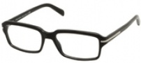 Prada PR 09NV Eyeglasses Eyeglasses - 1AB1O1 BLACK DEMO LENS