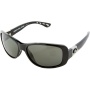 Costa Del Mar Tippet Sunglasses - Black Frame  Sunglasses - Gray Glass / Costa 400