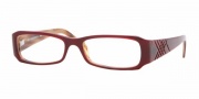 Burberry BE2043 Eyeglasses Eyeglasses - 3075  BROWN-VIOLET ON HORN BROWN DEMO LENS