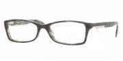 Burberry BE2076 Eyeglasses Eyeglasses - 3083  BROWN STRIPED ON BEIGE DEMO LENS