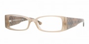 Burberry 2080 Eyeglasses Eyeglasses - 3166  BEIGE/SEPIA DEMO LENS (only in size 52)