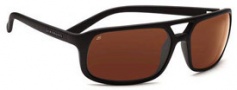Serengeti Livorno Sunglasses Sunglasses - 7454 Satin Black / 555nm Polarized
