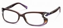 Roberto Cavalli RC0545 Eyeglasses Eyeglasses - 050 - Violet shaded brown- dark ruthenium 